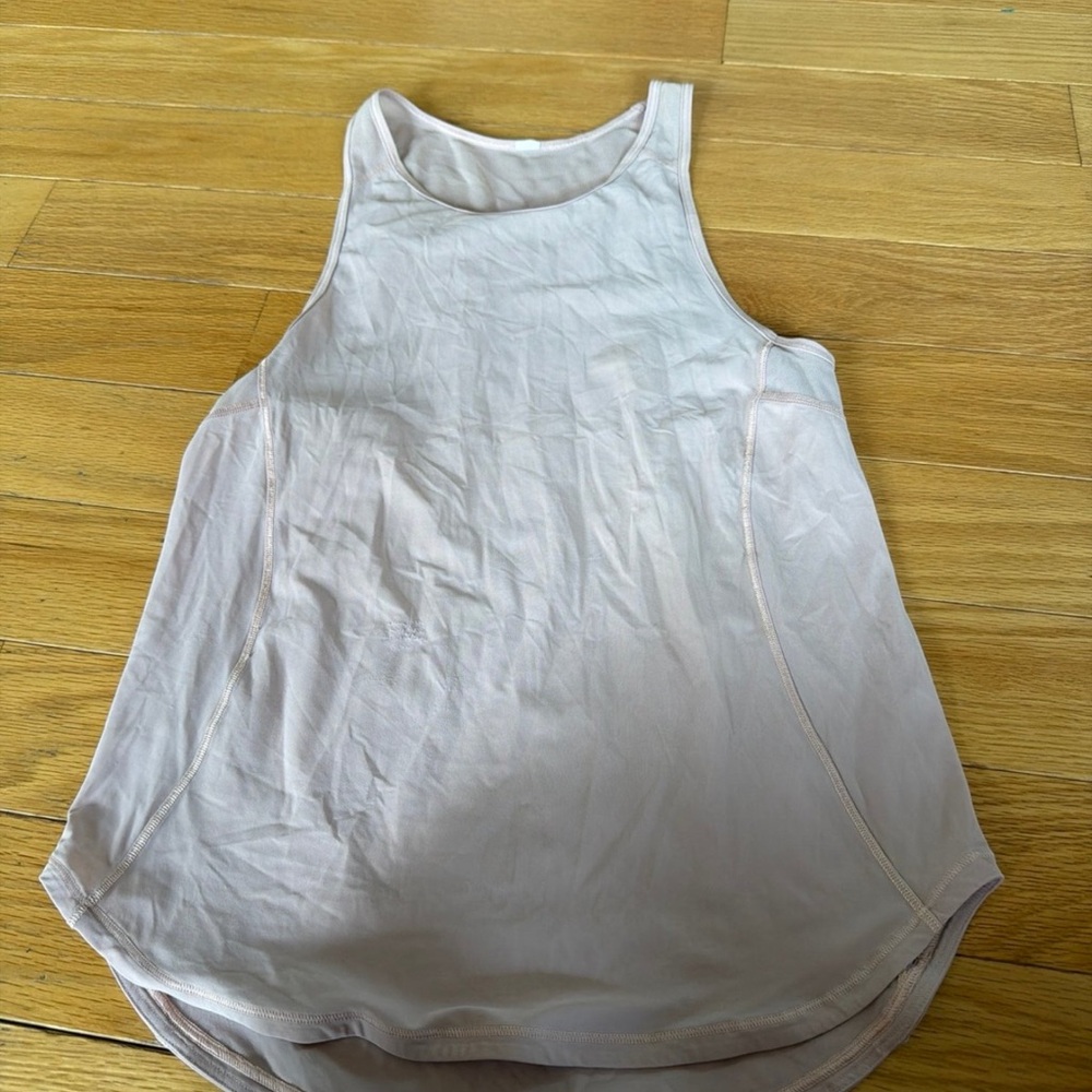 Lululemon Women's Light Pink Sleeveless Top